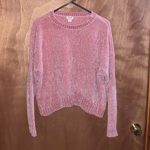 Target mossimo brand pink sweater